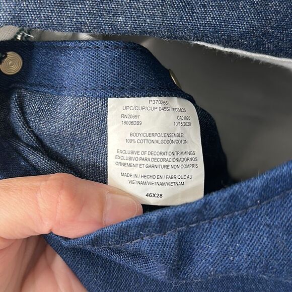 NWOT Mens Liberty Overalls size 46x28 - Picture 8 of 8